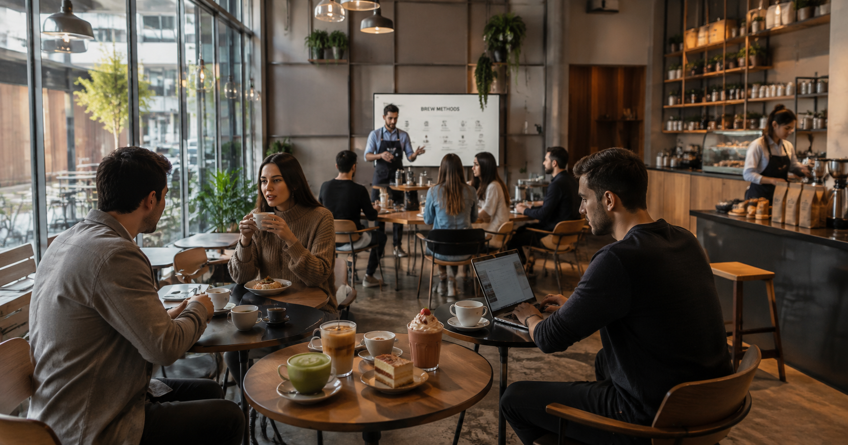 Cafeneaua devine mai mult decât un loc pentru cafea.