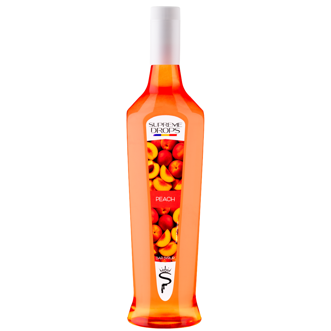 PEACH SYRUP - SUPREME DROPS